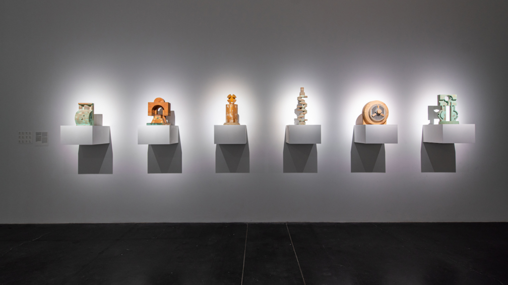 Shao Yi, “Producing Totem” (2010), wooden mold, dimensions variable (all images courtesy UCCA Center for Contemporary Art)
