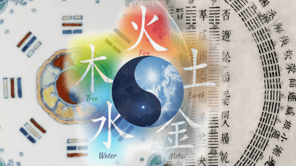Yi Jing Yin and yang, elements, and hexagrams
