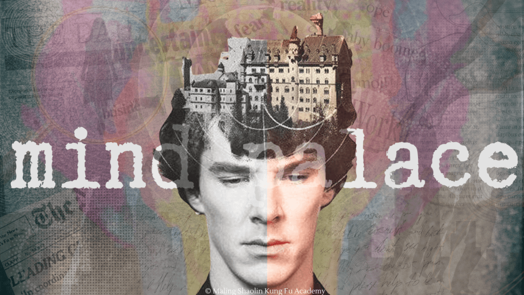 visualization of Benedict Cumberbatch's Sherlock Holmes Mind Palace