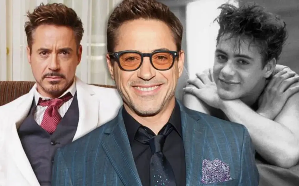 Robert Downey Jr. then and now