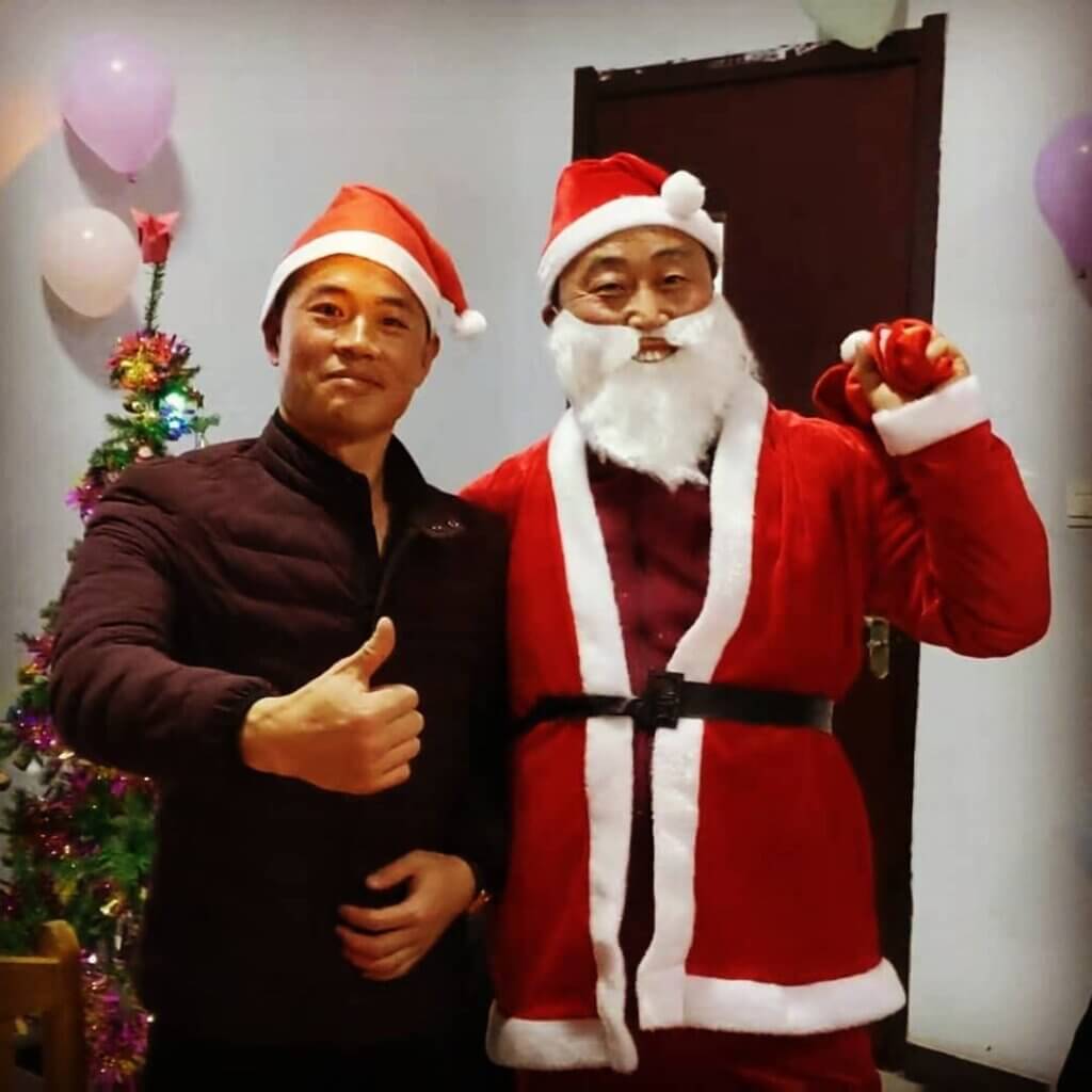 Master Bao and Master Ning Christmas