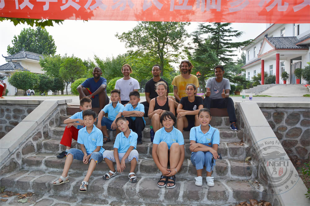 Summer camp with Chinese kids