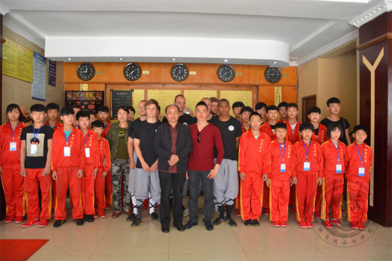 Wushu competition in Shandong