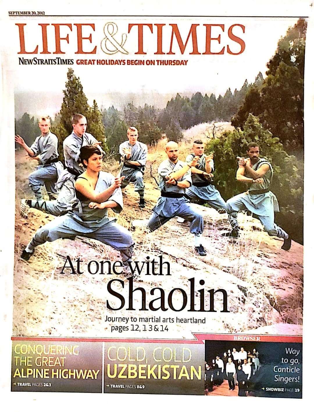 News Straits Times Malaysia 2012