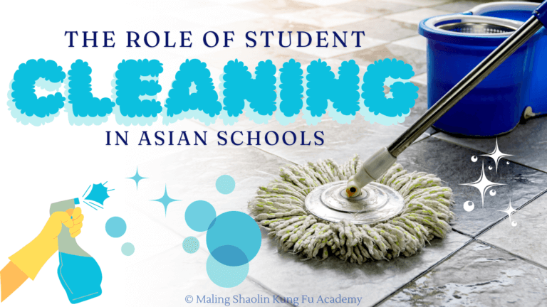 the role of student cleaning in Asian schools