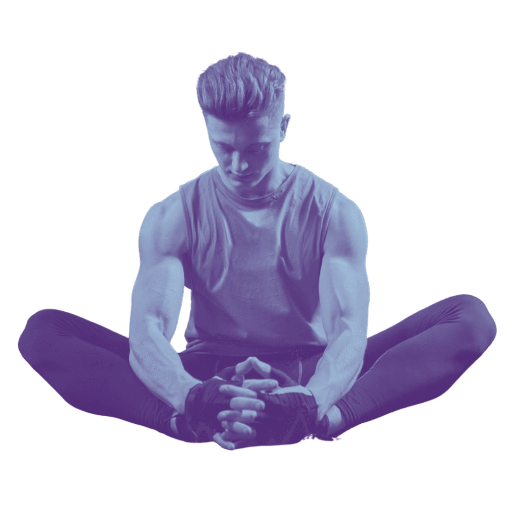 butterfly stretch demonstration